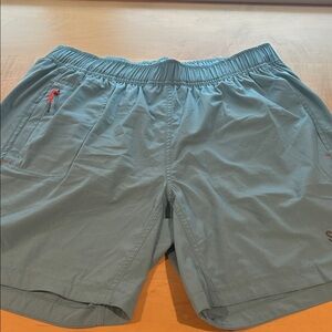 Saxx Athletic Shorts in Teal